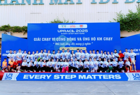 TDT tổ chức Giải chạy UpRace 2025 tại Chi nhánh May TDT Đại Từ