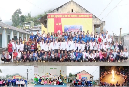 TDT COMES TO SCHOOL WITH STUDENTS IN CHIEN PHU COMMUNE, HOANG SU PHI DISTRICT, HA GIANG PROV